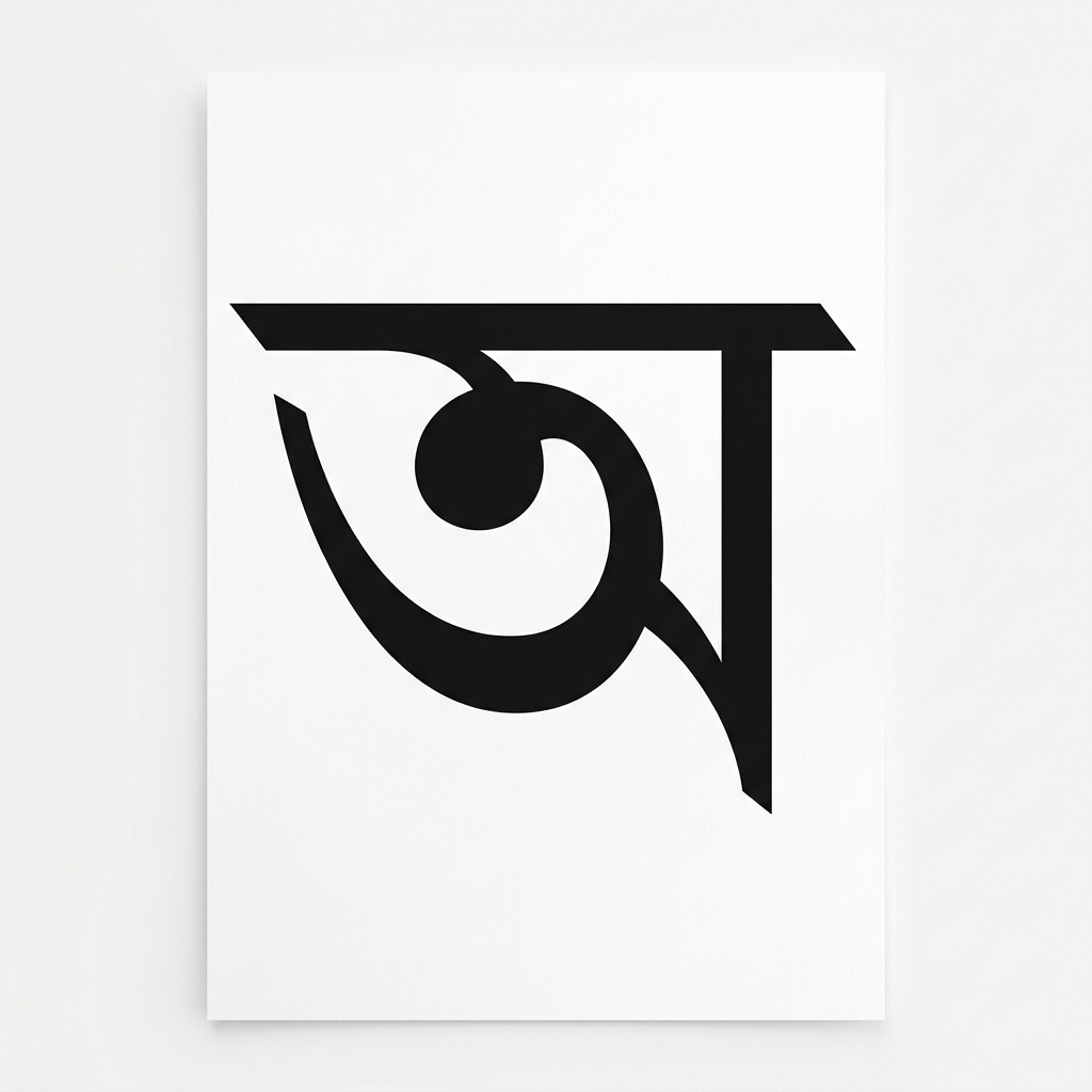 অ · Bangla