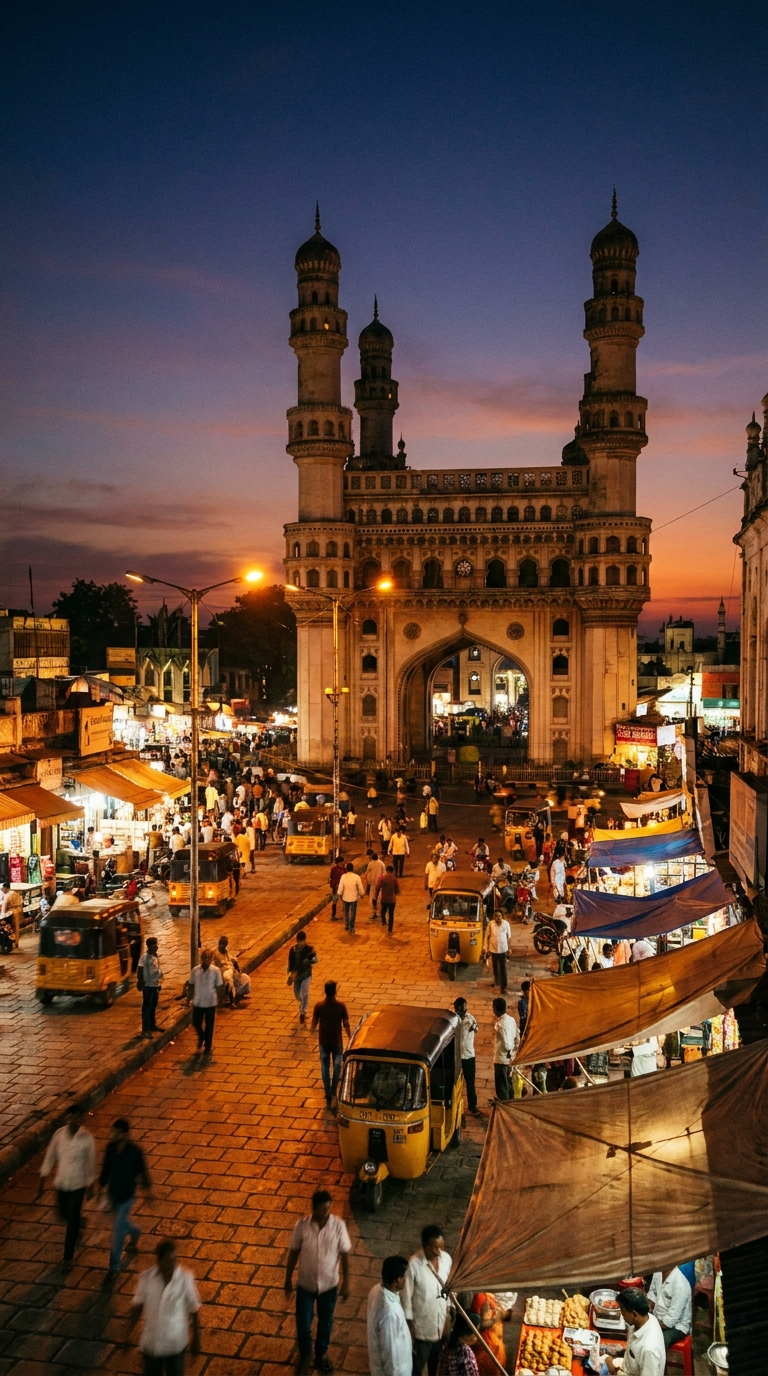 Charminar dusk