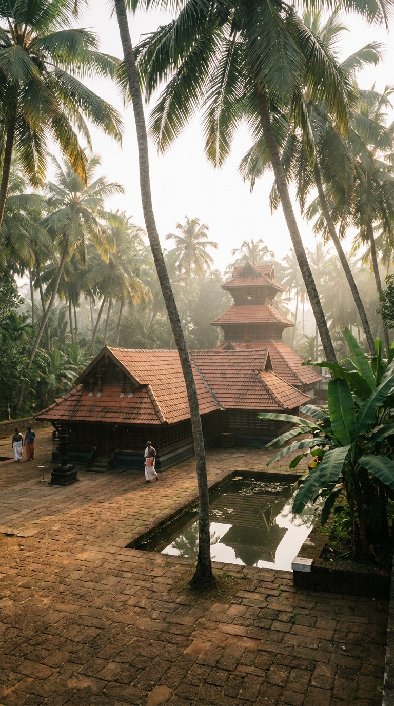 Coconut temple