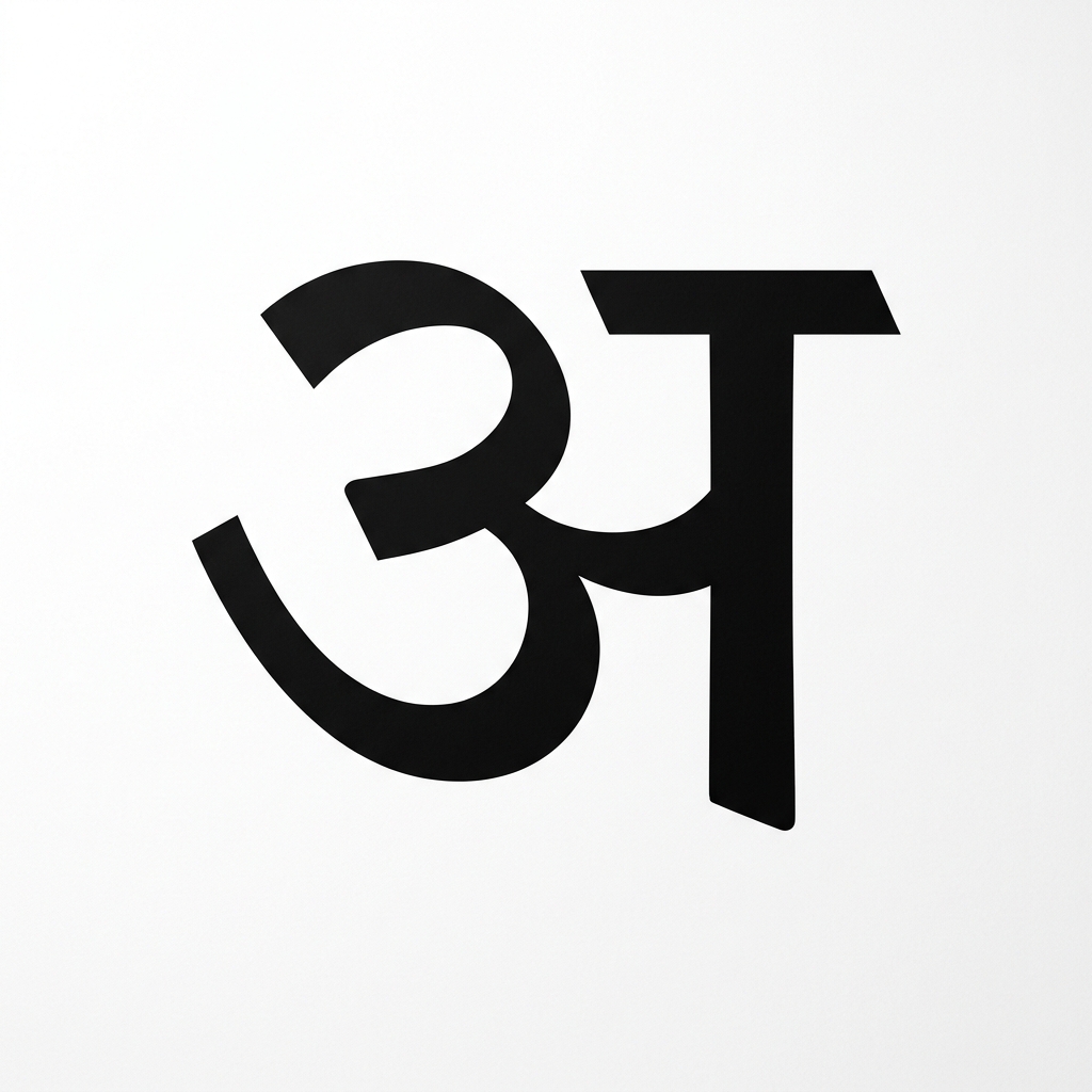 अ · Marathi